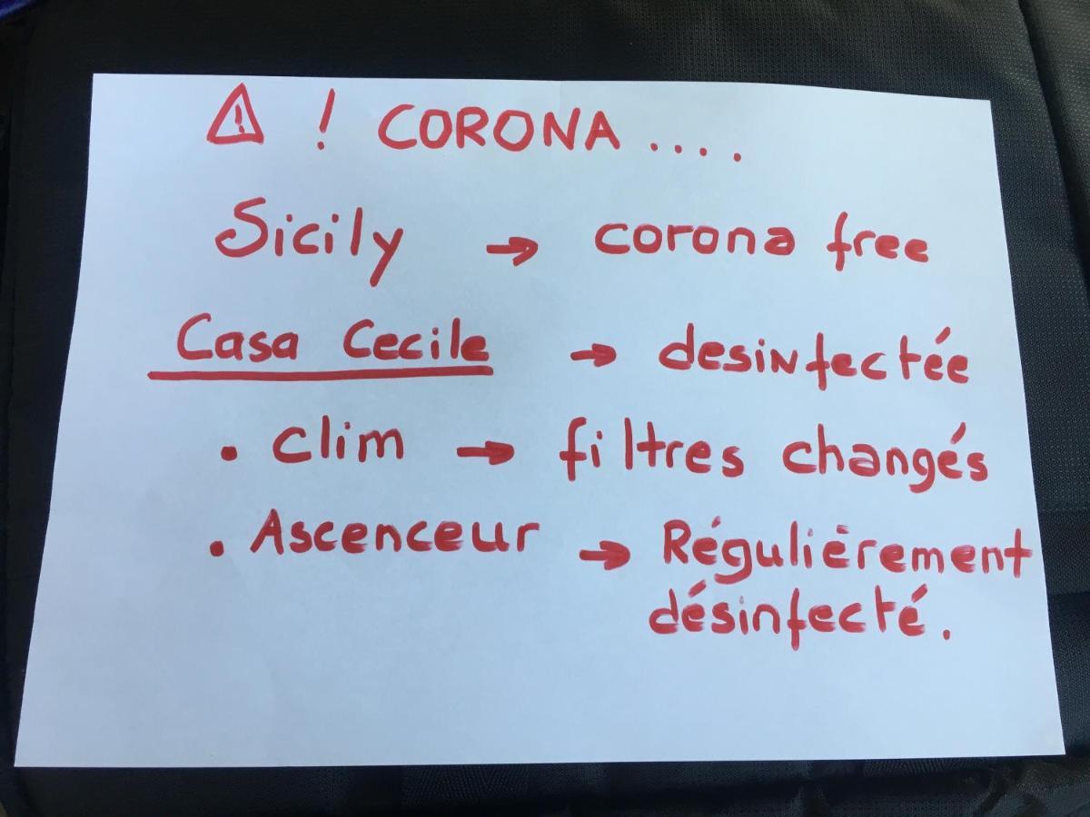 Casa Cecile Leilighet Palermo Eksteriør bilde